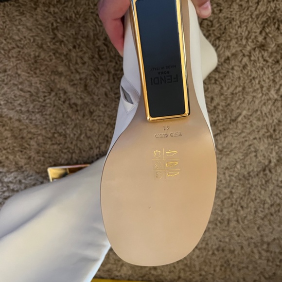 Fendi White Boots - Picture 3 of 3